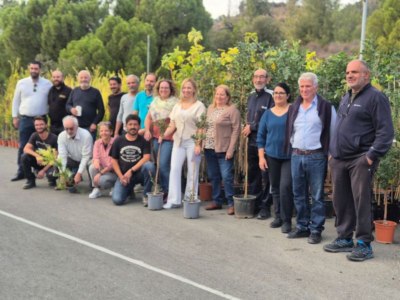 Πράσινη πρωτοβουλία στα Μελισσοχώρια Λάρνακας (φώτο)