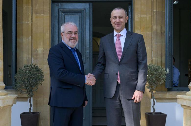 Στην Κύπρο ο Γραμματέας ΣΕΑ Αρμενίας, συναντήθηκε με Τ. Τζιωνή