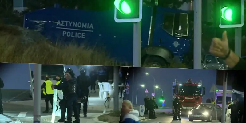 Χειροπέδες σε οπαδό που έριξε πυρσό σε αστυνομικούς- Άλλες τρεις συλλήψεις