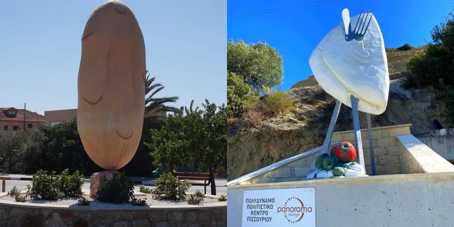 Πισσούρι: Μετά την Πατάτα ήρθε το Χαλλούμι – Το νέο viral Μνημείο