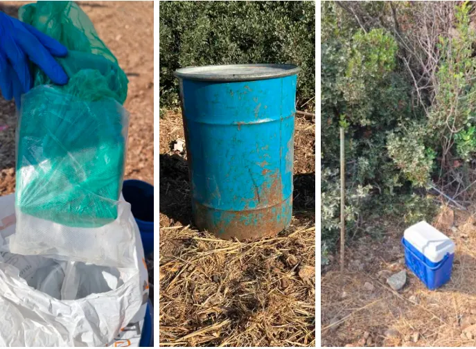 Χειροπέδες σε 42χρονο στη Λάρνακα – «Πιάστηκε» να κρύβει ναρκωτικά σε χωράφι