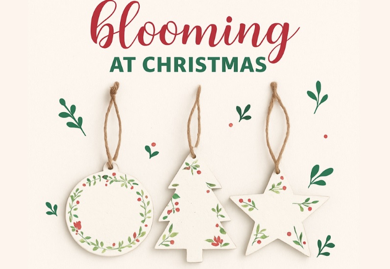 «Blooming at Christmas» – Εναλλακτικά χριστουγεννιάτικα στολίδια που ανθίζουν ως σύμβολο ελπίδας και προσφοράς