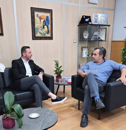 Η νέα συνάντηση του Βασίλη Αρτεμίου με τον Κωνσταντίνο Γιωρκάτζη…