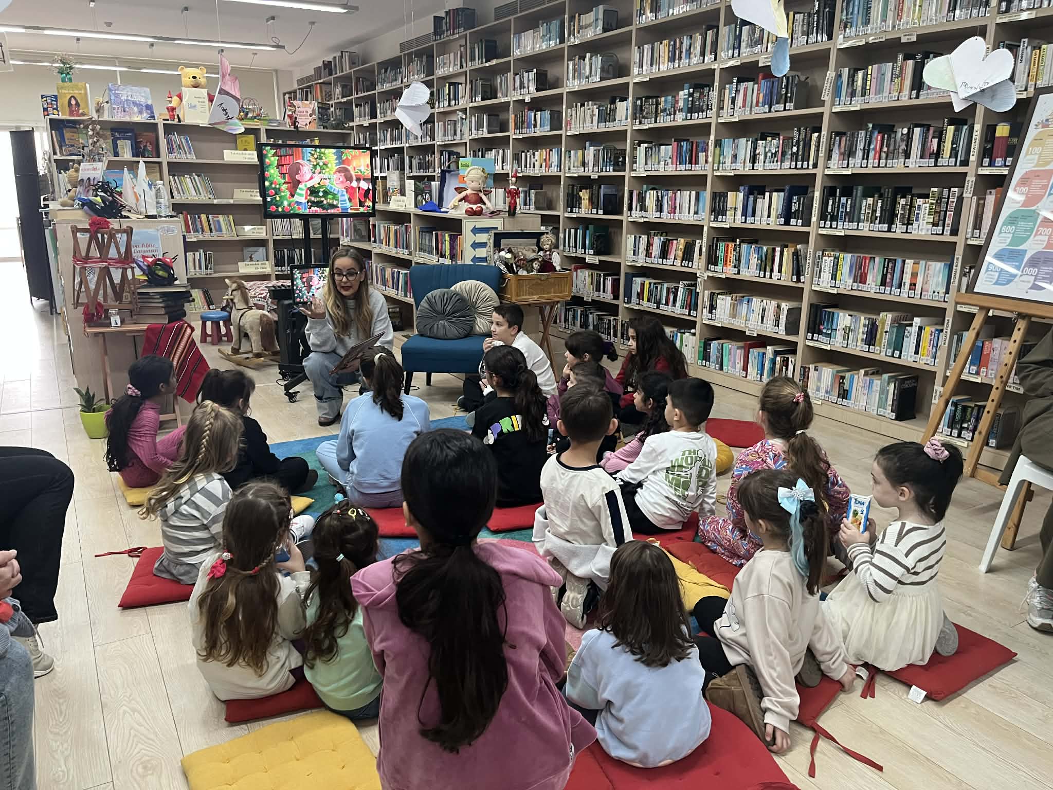 Με επιτυχία η ελληνόφωνη γιορτινή συνάντηση της “Παιδικής Λέσχης Φιλαναγνωσίας” της Δημοτικής Βιβλιοθήκης του Δημοτικού Διαμερίσματος Βορόκληνης