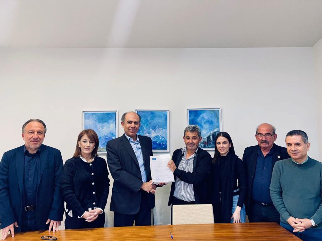 Υπεγράφη το συμβόλαιο για την Ανάπλαση της Πλατείας Αγίου Μάμα στο Δημοτικό Διαμέρισμα Τρούλλων