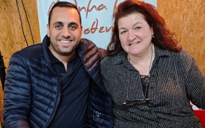 Αποστόλου: Μαζί με την Έλενα και τον Προμηθέα δίνουμε αγώνες για καλύτερες μέρες