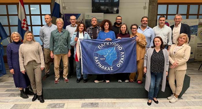 Το Παγκύπριο Λύκειο Λάρνακας στην Κροατία, συντονιστής της δράσης «Active Citizenship: Training, Innovation, and Voluntary Engagement in Schools»