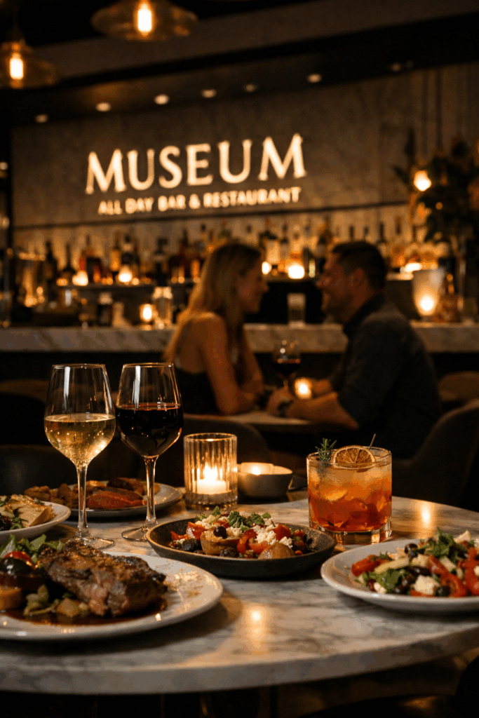 Λάρνακα: Βραδινή έξοδος με υπογραφή Museum All Day Bar & Restaurant