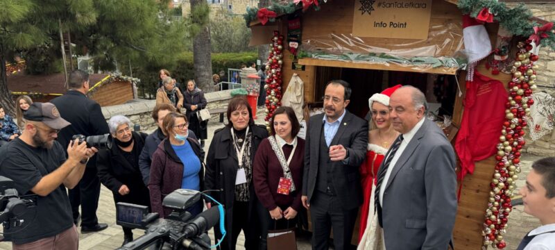 Πρόεδρος Δημοκρατίας – Ξενάγηση στα Λεύκαρα