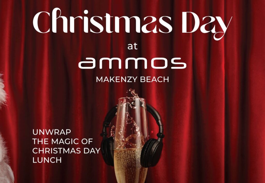 Ammos Makenzie Beach: Christmas Day Lunch με μουσική και festive vibes