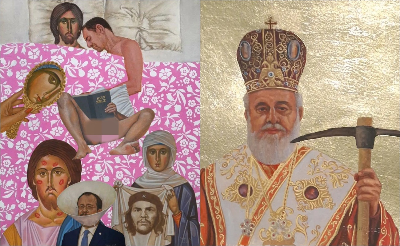 Αντιδράσεις για πίνακες Γαβριήλ σε Γκαλερί Πάφου: «Ντροπή και Πρόκληση»