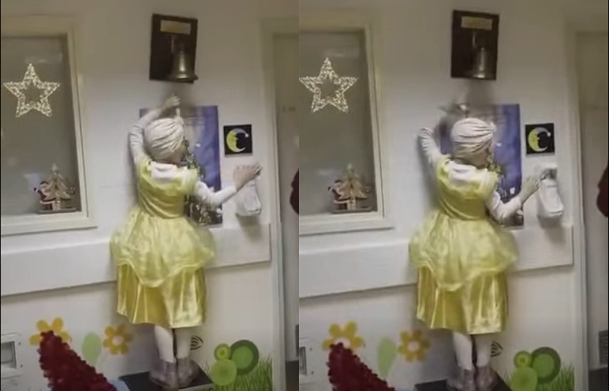 Συγκίνηση στο Παιδοογκολογικό του Μακάρειου Νοσοκομείου – Η μικρή Νάγια φόρεσε τα γιορτινά της και χτύπησε το καμπανάκι της νίκης (βίντεο)