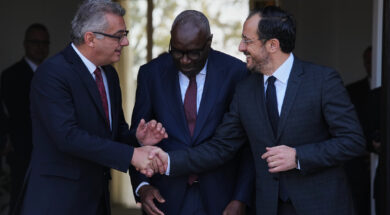 CORRECTION Cyprus Peace Talks