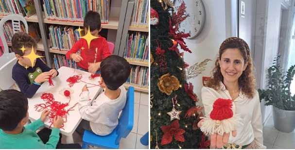 Τα Χριστούγεννα πλησιάζουν και η Δημοτική Βιβλιοθήκη Λάρνακας γέμισε γιορτινή μαγεία  (φώτο)