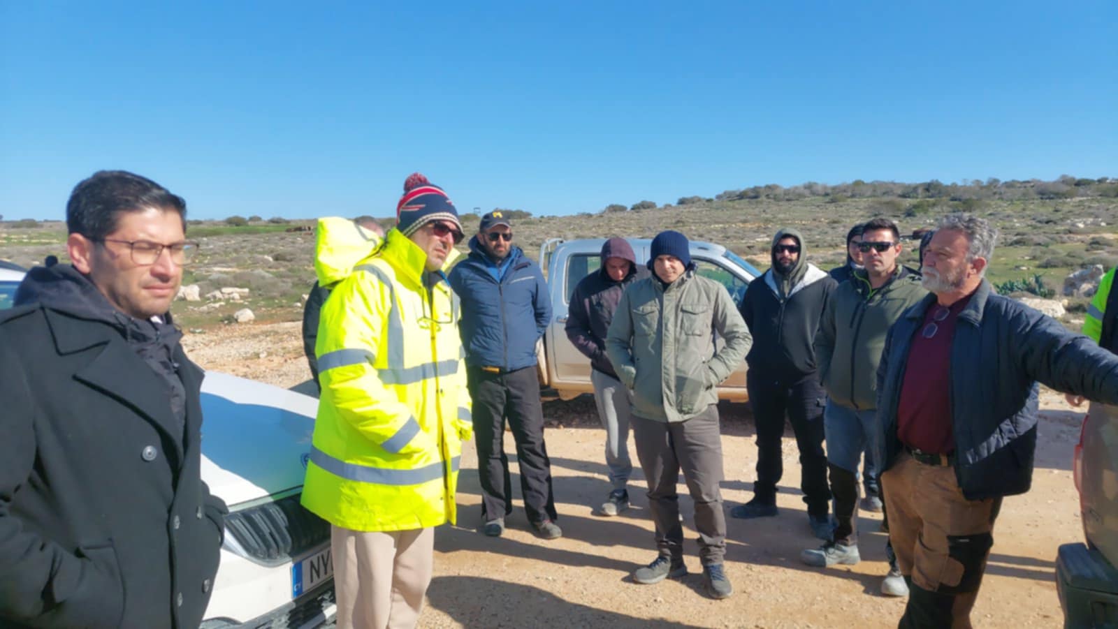 Διαμαρτυρία κατά των Βρετανικών Βάσεων – Έκλεισαν το πεδίο βολής Ξυλοφάγου  (βίντεο – φώτο)