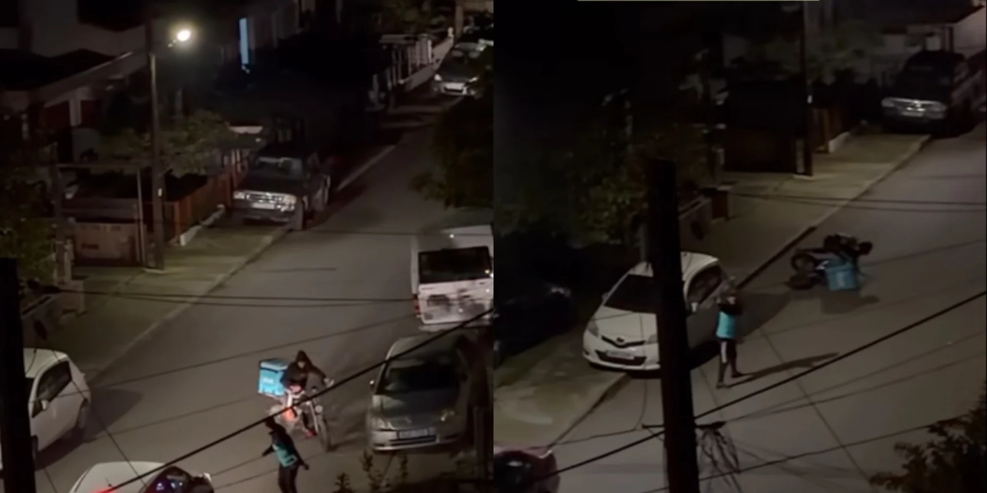 Η στιγμή που κλέβει ποδήλατο ντελιβερά στη Λεμεσό αλλά… σωριάζεται