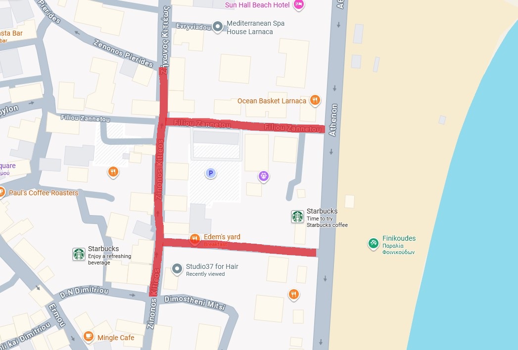 Μπαίνουν στα «βαθιά» τα έργα στη Ζήνωνος Κιτιέως – Αρχίζει η Δ΄ φάση ανάπλασης δρόμων και πεζοδρομίων για ΑμεΑ στο κέντρο της Λάρνακας