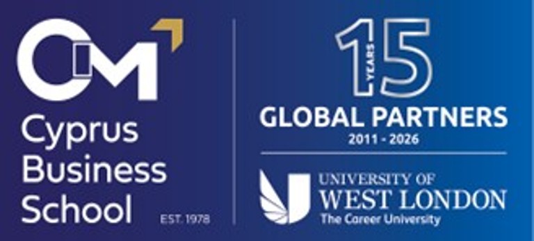 Το CIM-Cyprus Business School ανακοινώνει σειρά εκδηλώσεων για τον εορτασμό των 15 χρόνων συνεργασίας με το University of West London