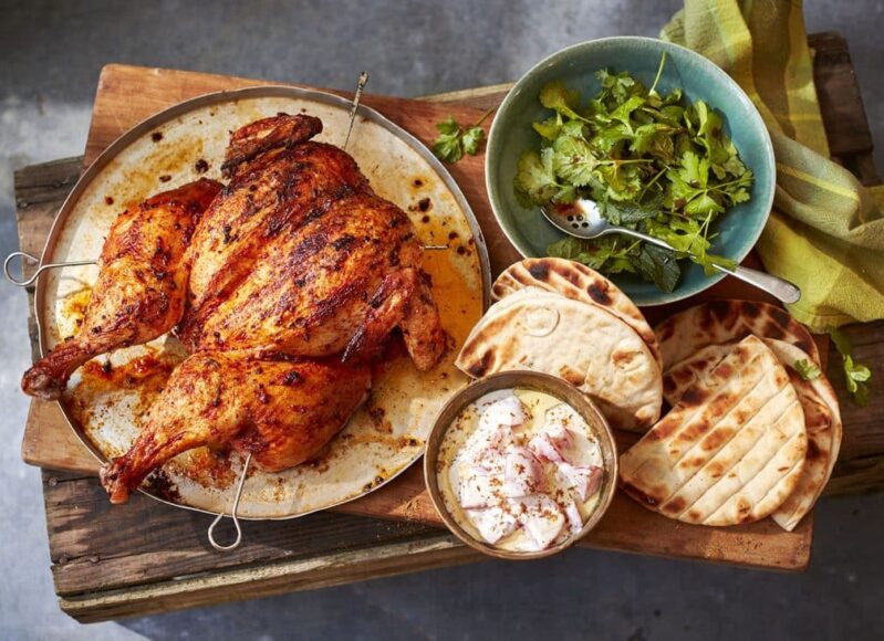 Chicken-shawarma-with-tomato-yogurt-dressed-herbs-1024×731