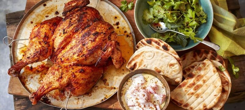 Chicken-shawarma-with-tomato-yogurt-dressed-herbs-1024×731