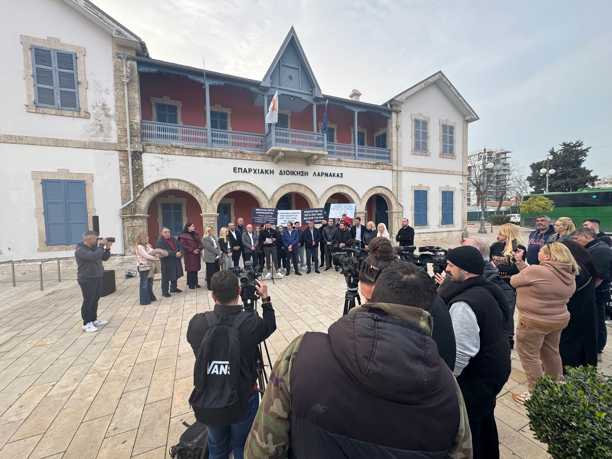 Λάρνακα: Πολίτες διαμαρτυρήθηκαν και ζήτησαν ανάπτυξη της Μαρίνας και Λιμανιού