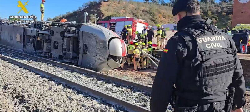 Several killed in train derailment in Cordoba, Spain