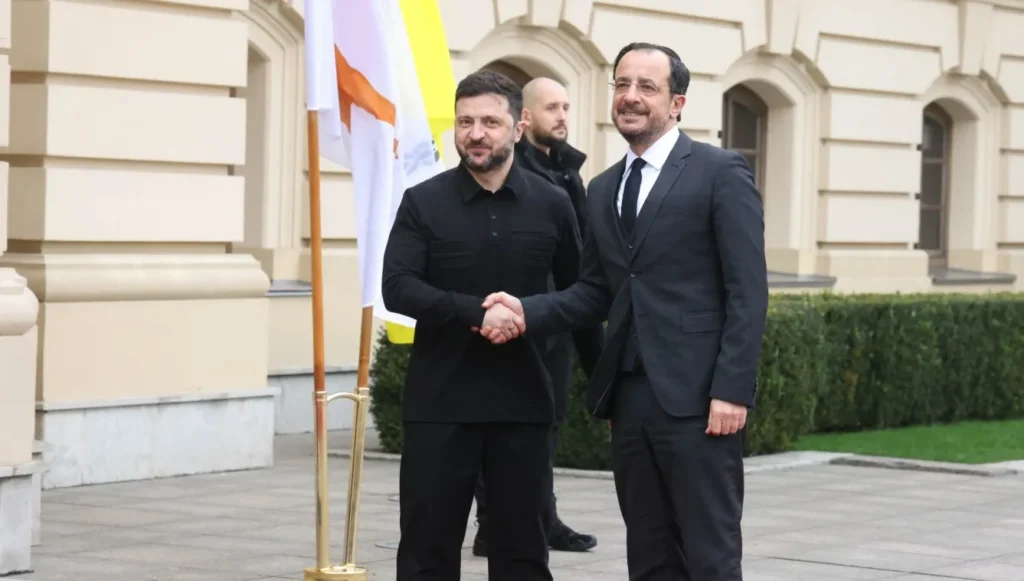 Είδε Ζελένσκι ο ΠτΔ, «κεντρική προτεραιότητα της Κυπριακής Προεδρίας η Ουκρανία