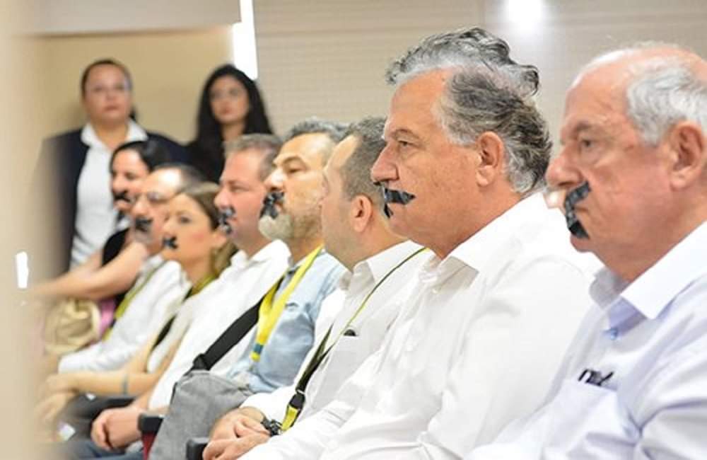 Διαμαρτυρία Τουρκοκύπριων δημοσιογράφων κατά των αλλαγών στον «ποινικό κώδικα»