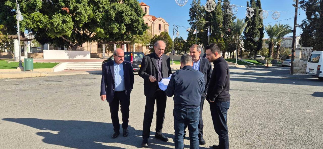 Ξεκινά η ανάπλαση της πλατείας Αγίου Μάμα στους Τρούλλους