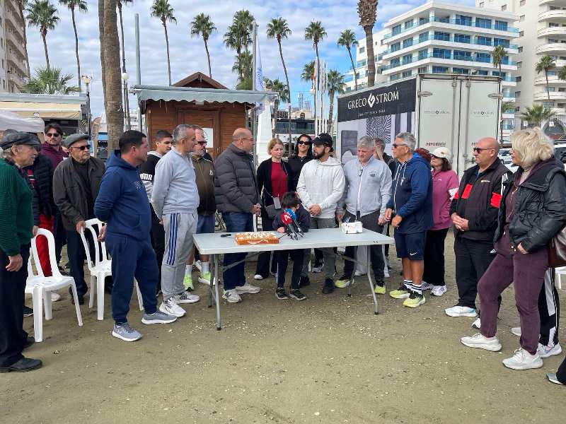 Ο Όμιλος Χειμερινών Κολυμβητών «Ζήνων» πραγματοποίησε την καθιερωμένη κοπή της βασιλόπιτας