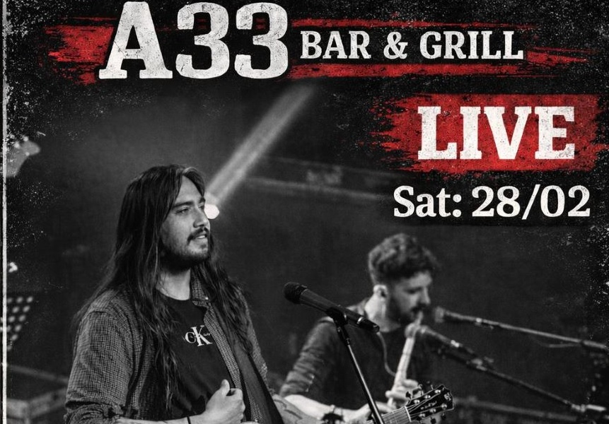 Στο Α33 BAR & GRILL ο Γιώργος Γρηγορίου (Κινέζος) και ο Παναγιώτης Τσαππής