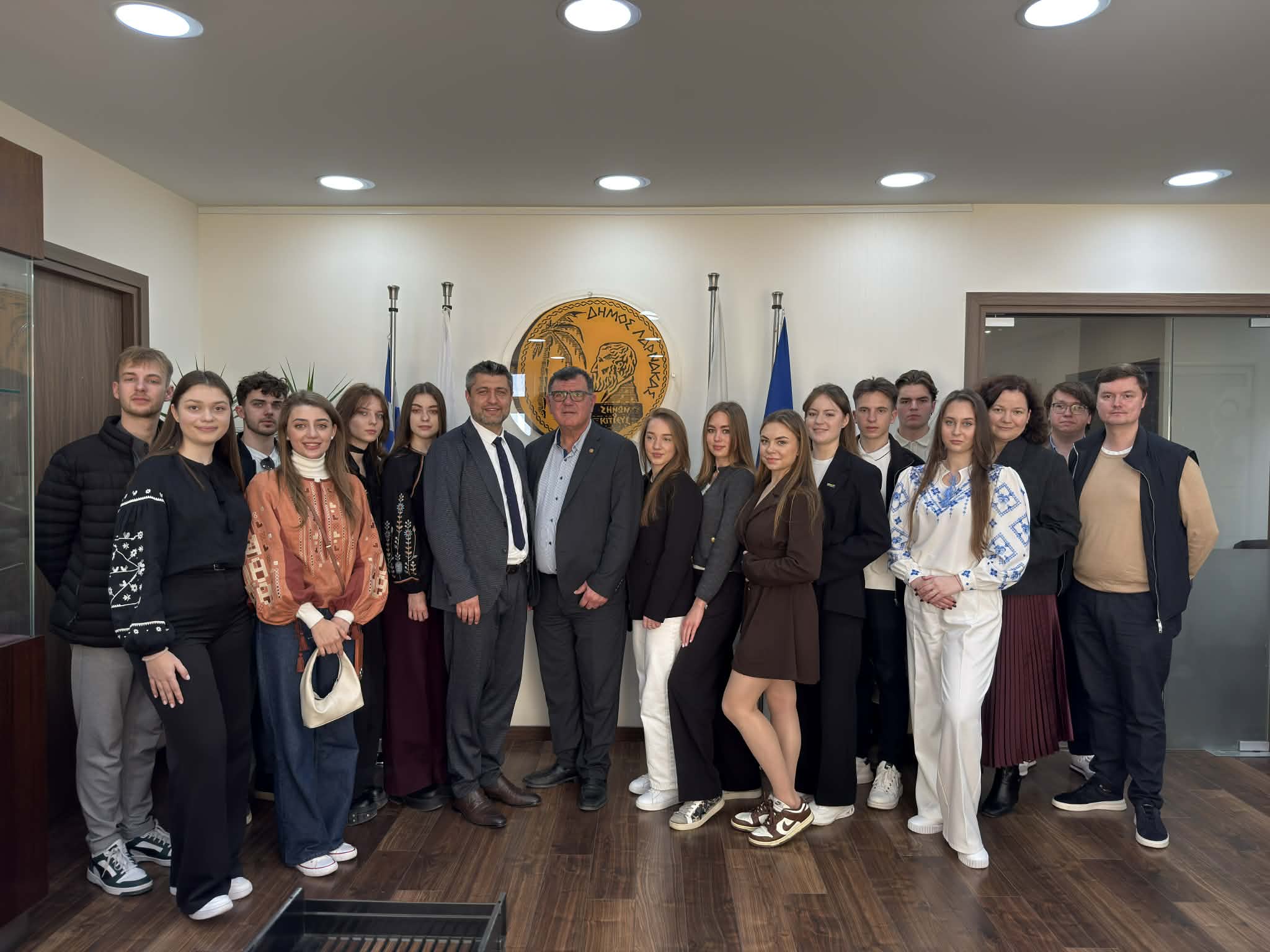 Συνάντηση του νέου Πρέσβη της Ουκρανίας με τον Αντιδήμαρχο Λάρνακας