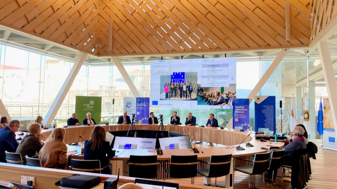 Ο Δήμος Λάρνακας με τη μεγαλύτερη συμμετοχικότητα Δημοτικών Συμβούλων ευρωπαϊκά στο έργο «Οικοδομώντας την Ευρώπη μαζί με τους εκπροσώπους της τοπικής αυτοδιοίκησης»