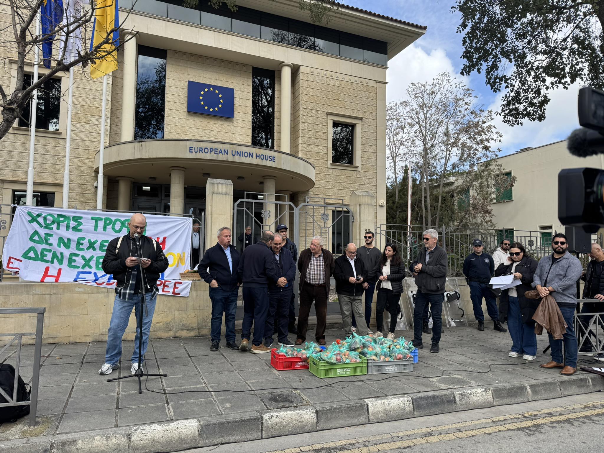 Διαμαρτυρήθηκαν οι αγρότες για τη συμφωνία Mercosur και έδωσαν ψήφισμα προς την Ούρσουλα