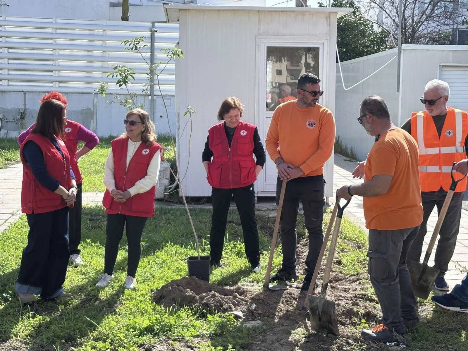 Με επιτυχία η δεντροφύτευση του Κυπριακού Ερυθρού Σταυρού και το Δήμο Δρομολαξιάς – Μενεούμε αφορμή τα 75 χρόνια προσφοράς  (φώτο)