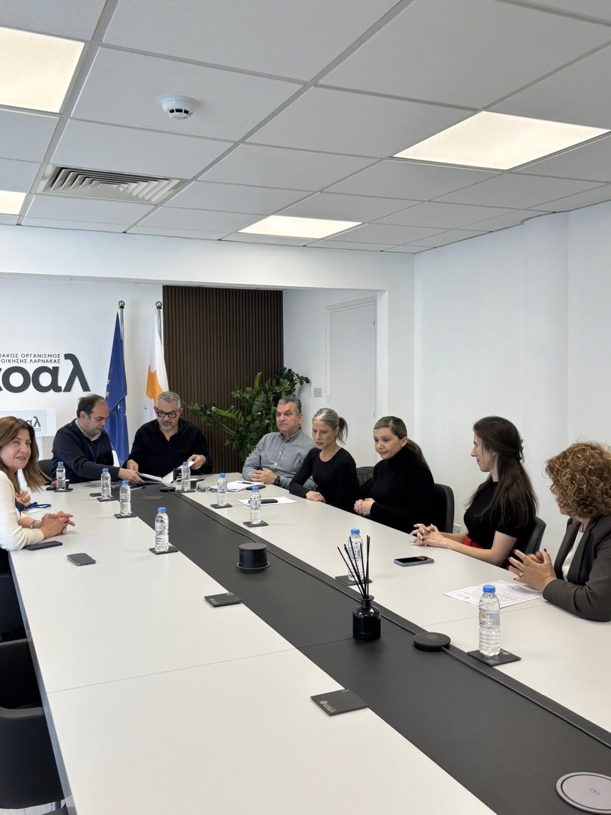 Μνημόνιο Συνεργασίας υπέγραψε ο ΕΟΑ Λάρνακας με το Τεχνολογικό Πανεπιστήμιο Κύπρου (φώτο)