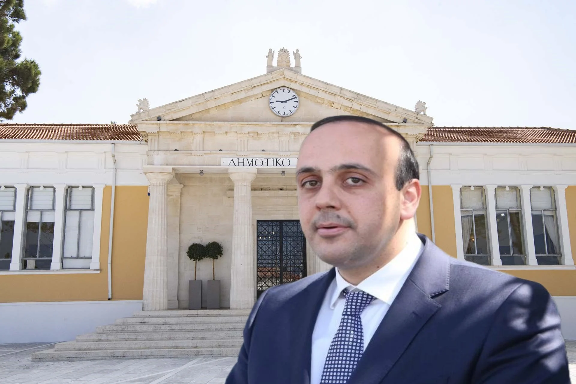 Υπό αστυνομική φρούρηση όλο το βράδυ το Δημαρχείο Πάφου – Σε αργία ο Φαίδωνος