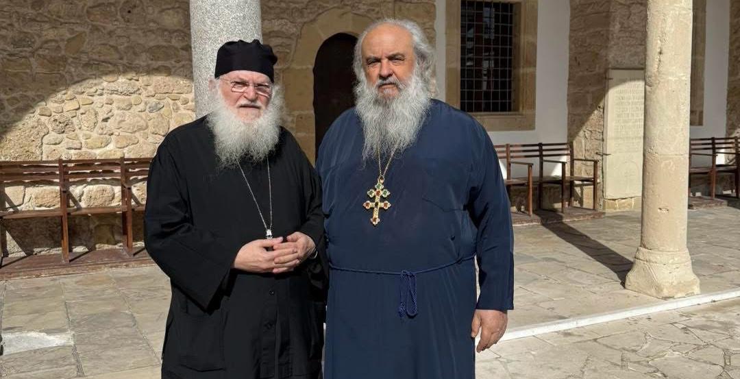 Επίσκεψη του Γέροντα Εφραίμ στον Πάτερ Παναγιώτη Ζάρο…