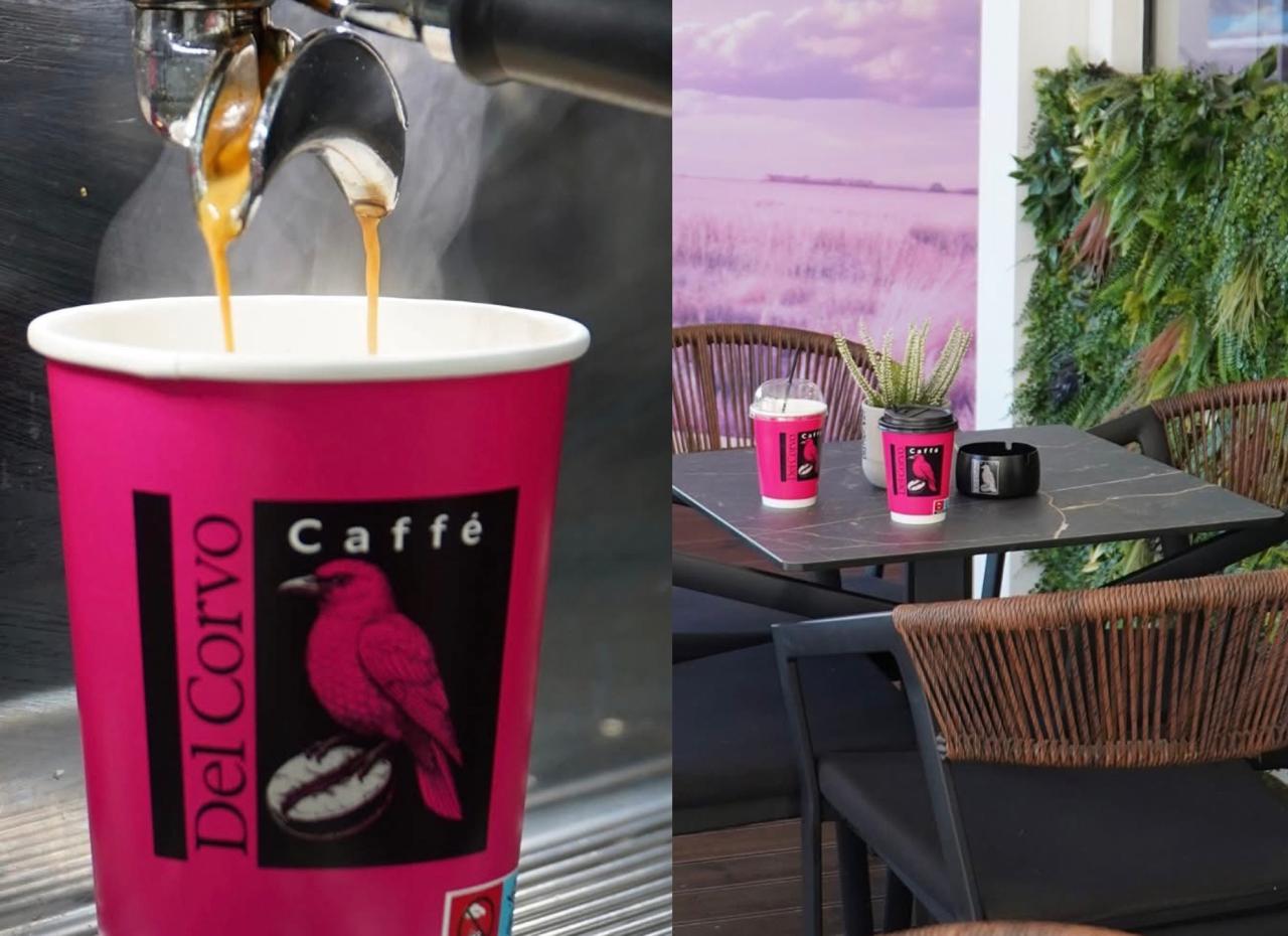 Στο Del Corvo κάθε καφές είναι μια μοναδική στιγμή…