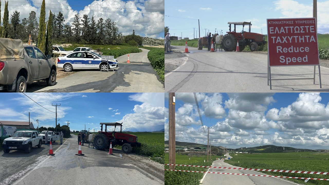 Επαρχία Λάρνακας: Δραματικές στιγμές στις περιοχές που «χτυπήθηκαν» από τον αφθώδη πυρετό