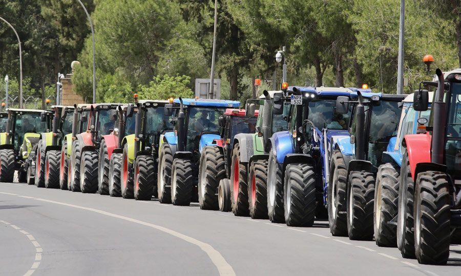 Διαμαρτυρία με τρακτέρ την Δευτέρα στη Λευκωσία – Ποιοι δρόμοι θα επηρεαστούν