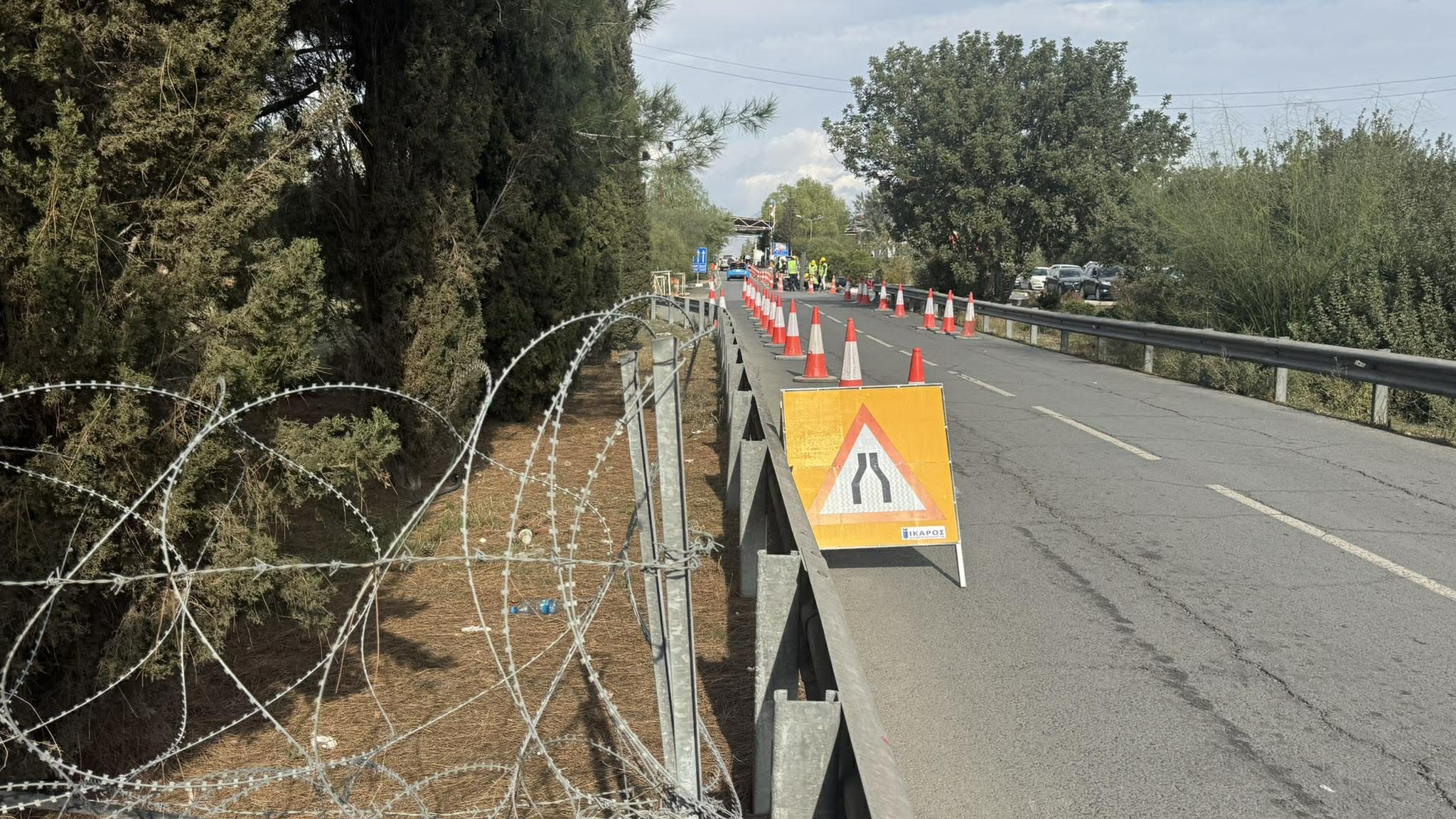 T/κ Τύπος: Ταλαιπωρία παρά τα έργα στο οδόφραγμα Αγίου Δομετίου