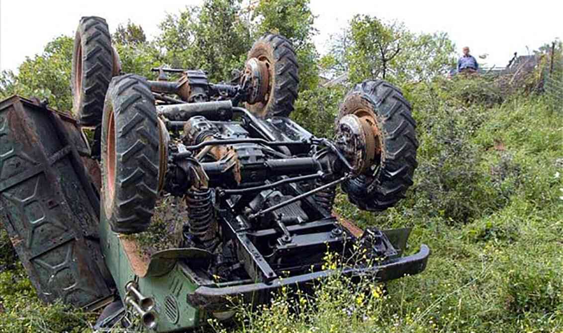 Εργατικό ατύχημα στην Πάφο – Τρακτέρ ανετράπη και εγκλώβισε οδηγό