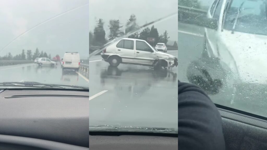 Ακινητοποιήθηκε όχημα στη μέση του αυτοκινητόδρομου, Λεμεσού προς Λευκωσία, παρά την περιοχή Ζυγίου άφαντος ο οδηγός  (βίντεο)