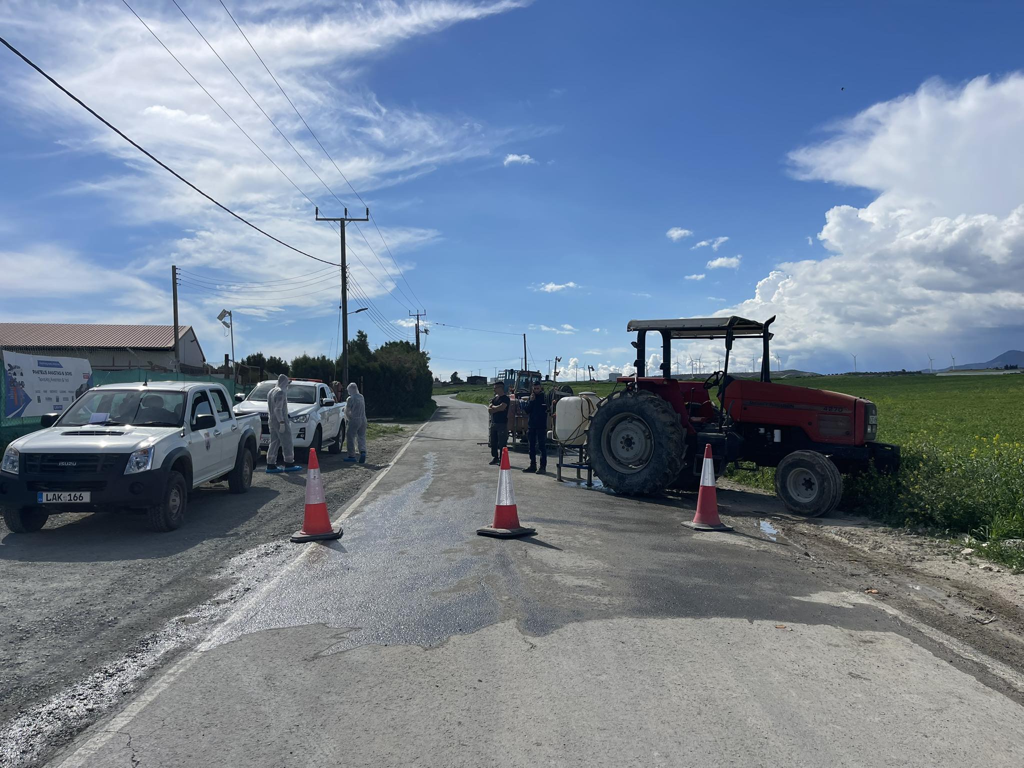 Αφθώδης πυρετός: Κατασκευή δεξαμενών στην Πάφο, για απολύμανση οχημάτων