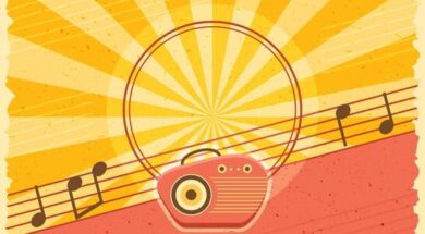 vintage-and-retro-music-radio-background-free-vector