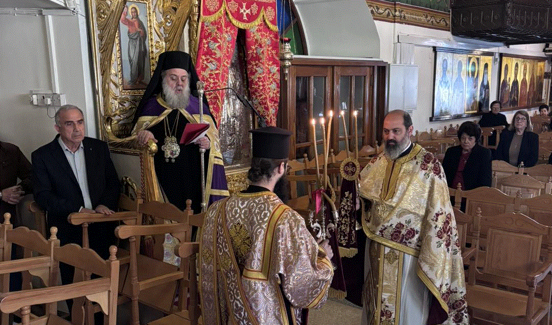 Ο Πανιερώτατος Μητροπολίτης Κιτίου κ. Νεκτάριος λειτούργησε και κήρυξε στον Ιερό Ναό Αγίας Παρασκευής στα Λιβάδια