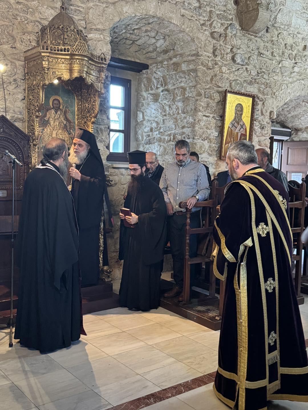 Στον Ε’ Κατανυκτικό Εσπερινό στη Ιερά Μητρόπολη Κιτίου στη Λάρνακα ο Μητροπολίτης Κιτίου κ. Νεκτάριος  (φώτο)