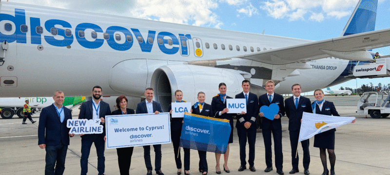 Discover Airlines First Flight – Cyprus March 2026