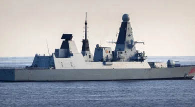 HMS-Dragon-works-up-in-UK-waters-on-her-way-to-Cyprus
